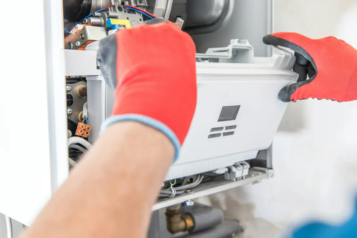 Wall-hung boiler annual maintenance in Tampa