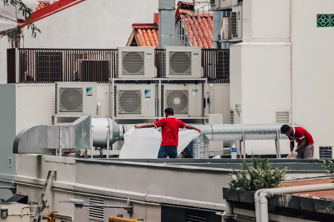 Commercial HVAC work in a Tampa property