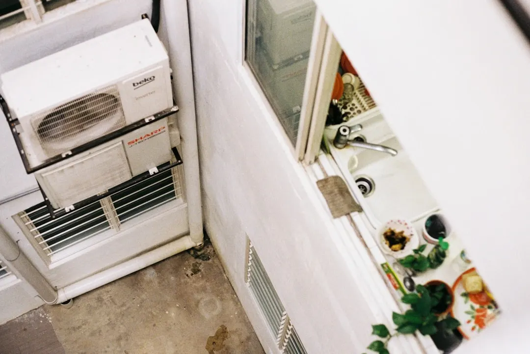 Furnace annual tune-up in a Tampa basement
